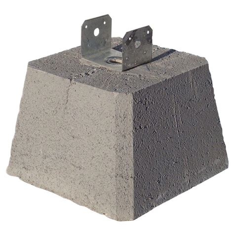 concrete piers with adjustable metal brackets|adjustable pier blocks home depot.